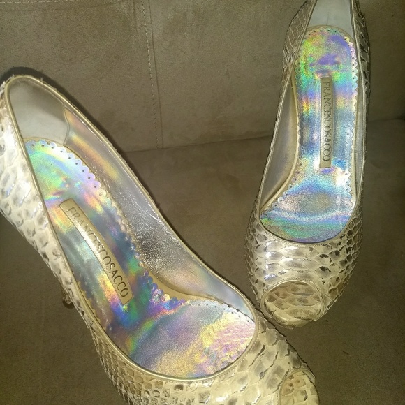 Snakeskin  Francescosacco Heels - Picture 7 of 7